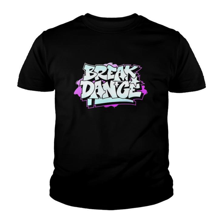 Graffiti Style Break Dancing Hip Hop Youth T-shirt