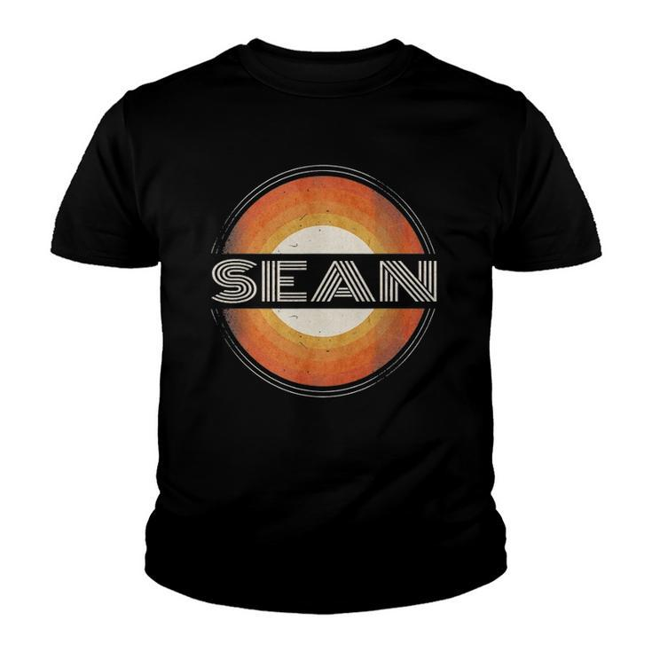 Graphic Tee First Name Sean Retro Personalized Vintage Youth T-shirt