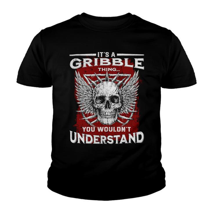 Gribble Name Shirt Gribble Family Name V3 Youth T-shirt