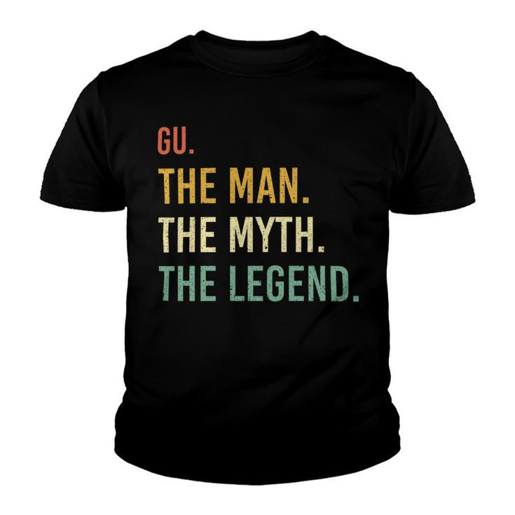 Gu Name Shirt Gu Family Name V2 Youth T-shirt
