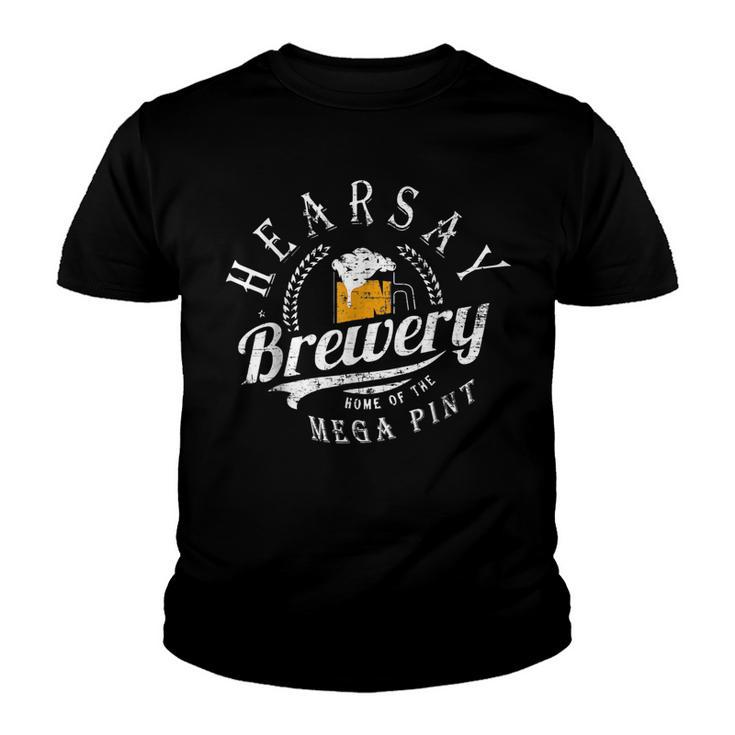 Hearsay Brewing Co Home Of The Mega Pint That’S Hearsay  V2 Youth T-shirt