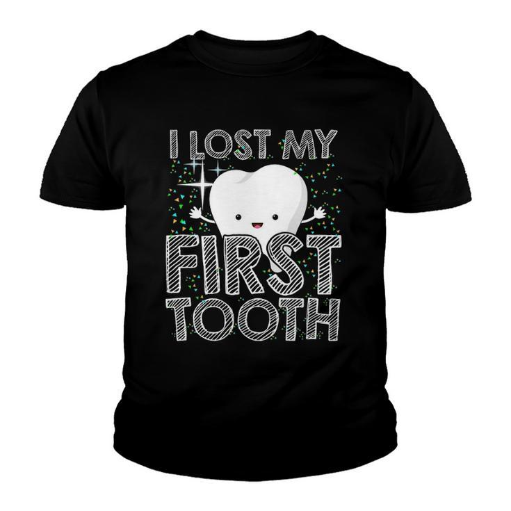 I Lost My First Tooth Baby Tooth Fairy Youth T-shirt
