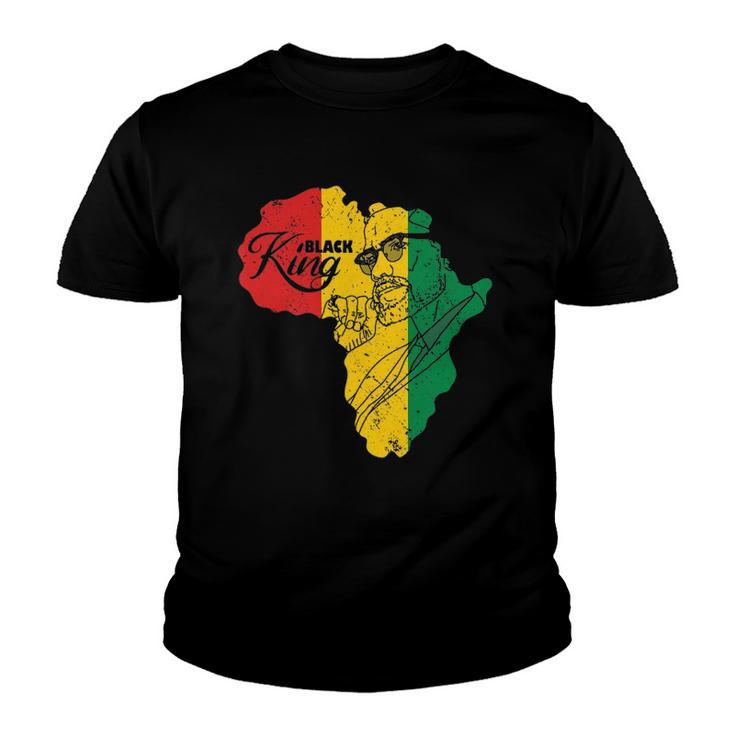 Im Black King History Patriotic African American Man Youth T-shirt