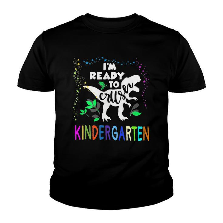 Kids Dinosaur Lover Im Ready To Crush Kindergarten Youth T-shirt