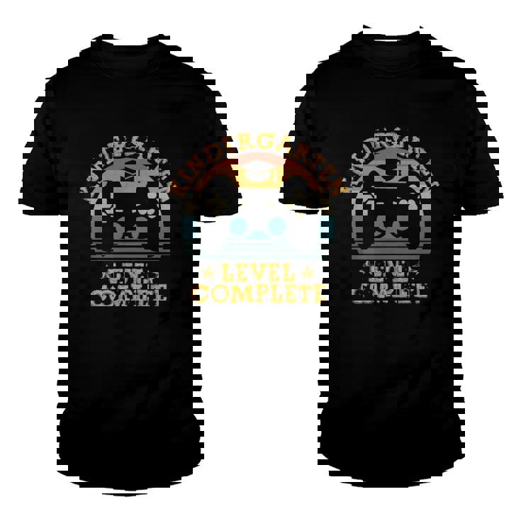 Kids Cool Video Game Kindergarten Level Complete Graduation T-Shirt Kids Cool Video Game Kindergarten Level Complete Graduation T-Shirt