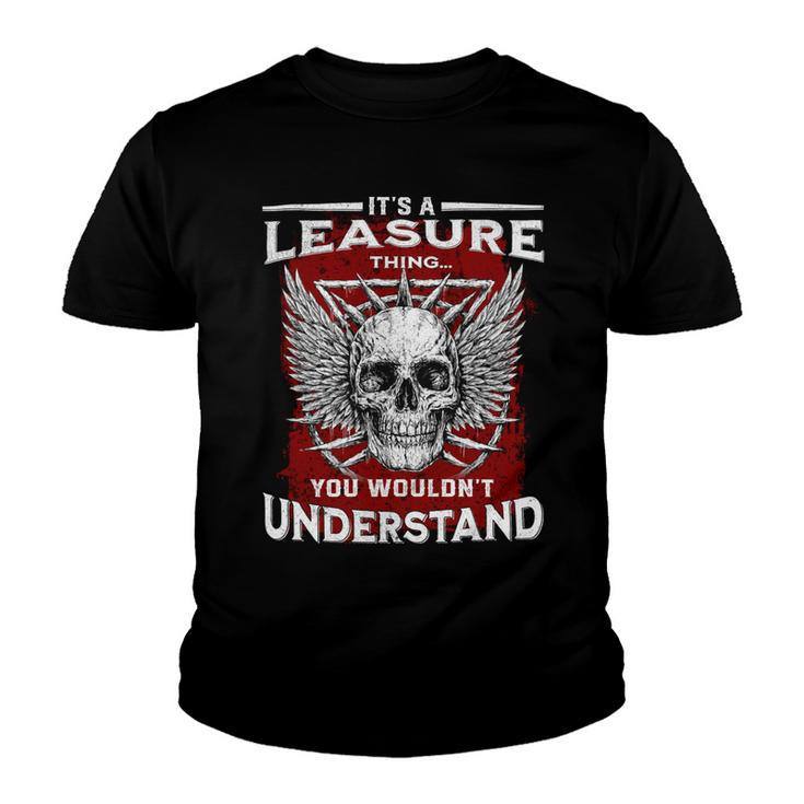 Leasure Name Shirt Leasure Family Name V2 Youth T-shirt