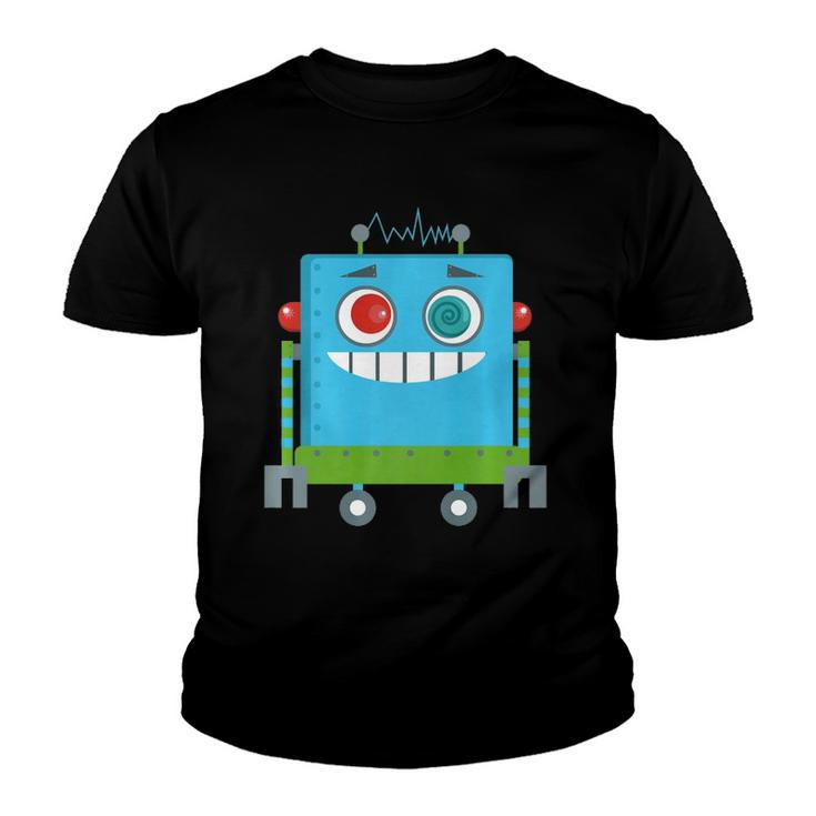 Lily And Emma By Eggroll Games Denki The Robot  Youth T-shirt
