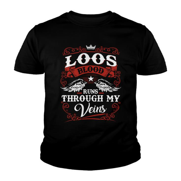 Loos Name Shirt Loos Family Name Youth T-shirt