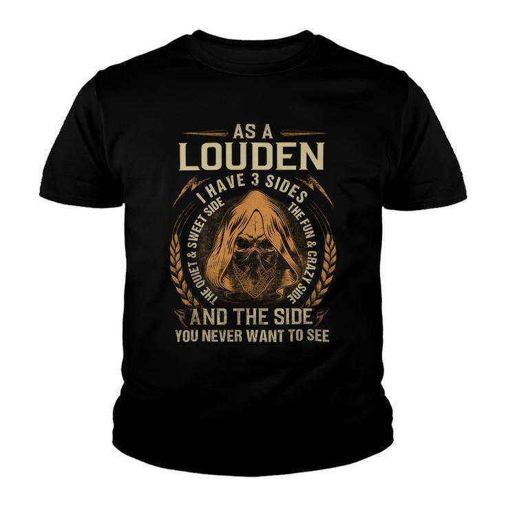 Louden Name Shirt Louden Family Name V2 Youth T-shirt