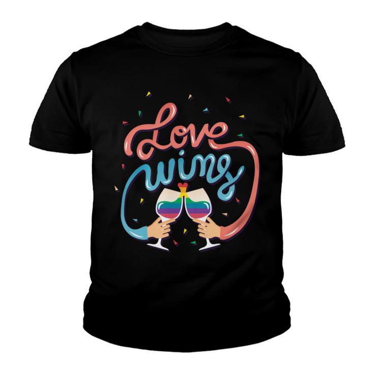 Love Wins  389 Trending Shirt Youth T-shirt