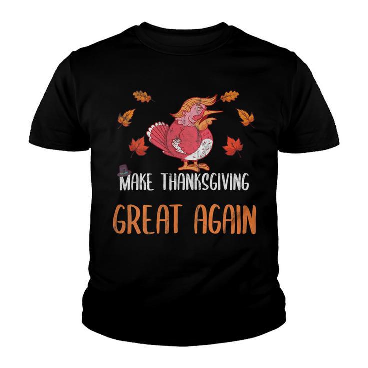 Make Thanksgiving Great Again Funny 5 Shirt Youth T-shirt