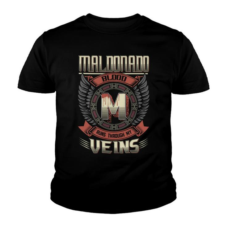 Maldonado Blood  Run Through My Veins Name V5 Youth T-shirt