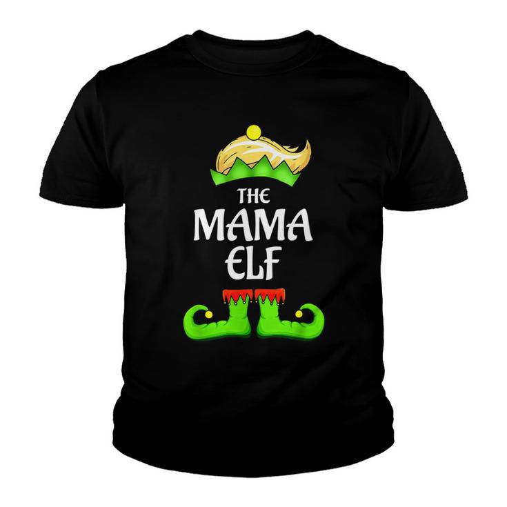 Mama Elf Matching Group Xmas Funny 511 Shirt Youth T-shirt