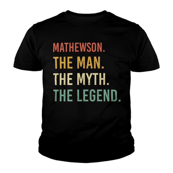 Mathewson Name Shirt Mathewson Family Name V3 Youth T-shirt