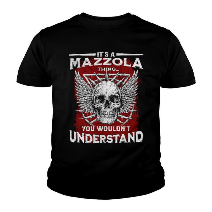 Mazzola Name Shirt Mazzola Family Name V4 Youth T-shirt