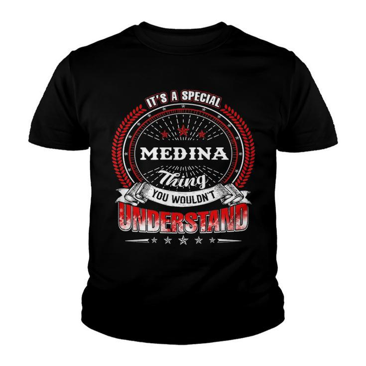 Medina Shirt Family Crest Medina T Shirt Medina Clothing Medina Tshirt Medina Tshirt Gifts For The Medina  Youth T-shirt