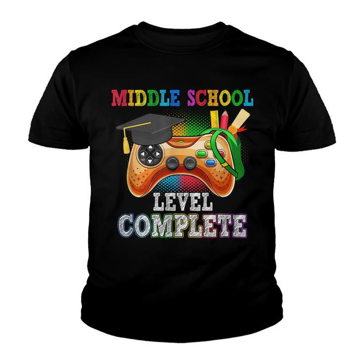 Middle School Level Complete Last Day Of School Graduation  Youth T-shirt