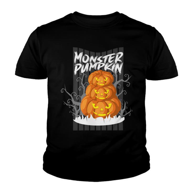 Monster Pumpkin Youth T-shirt