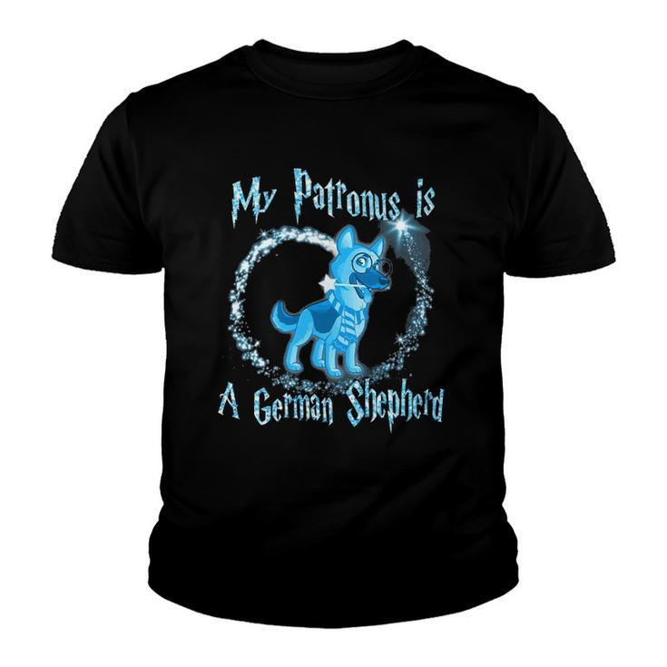 My Patronus Is A German Shepherd Dog Lovers Youth T-shirt