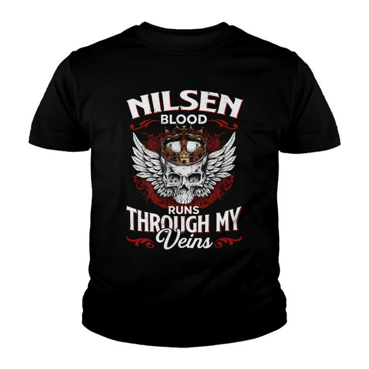 Nilsen Blood Runs Through My Veins Name Youth T-shirt