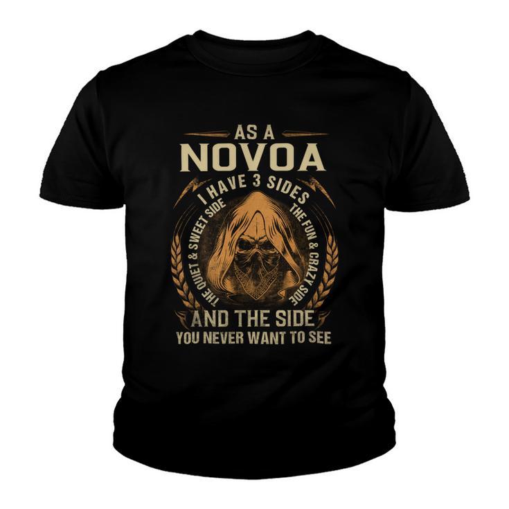 Novoa Name Shirt Novoa Family Name V3 Youth T-shirt