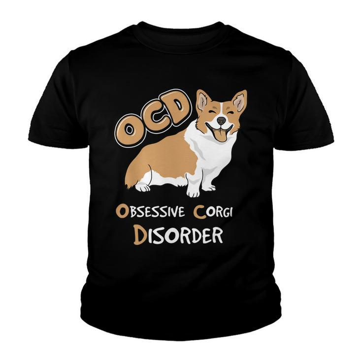 Ocd-Obsessive-Corgi Disorder Youth T-shirt