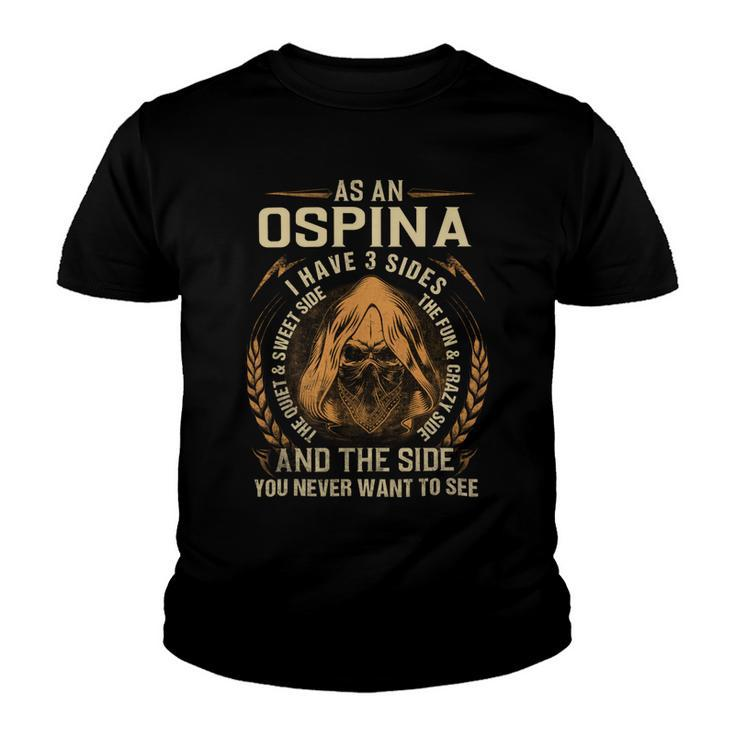 Ospina Name Shirt Ospina Family Name V2 Youth T-shirt