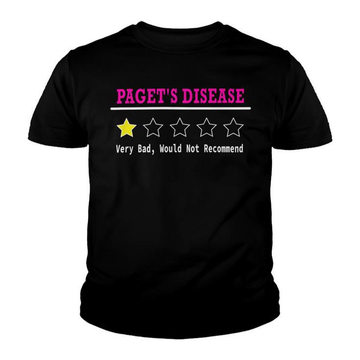 Pagets Disease Review  Pink Ribbon  Pagets Disease  Pagets Disease Awareness Youth T-shirt