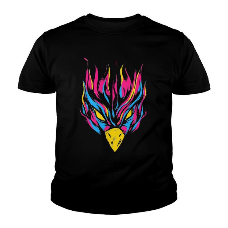 Pansexual Pride Phoenix Design Colors Of Pansexual Lgbt Youth T-shirt
