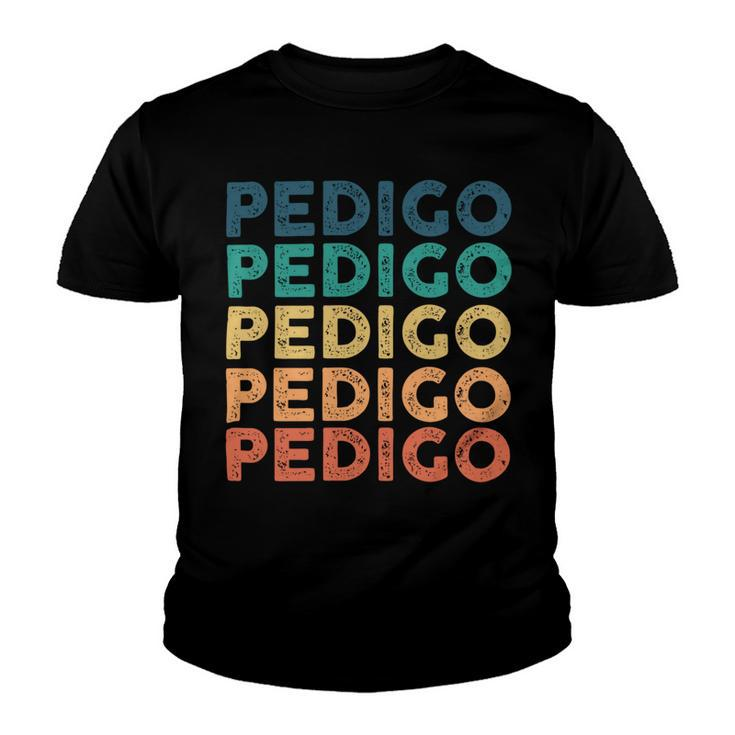 Pedigo Name Shirt Pedigo Family Name Youth T-shirt