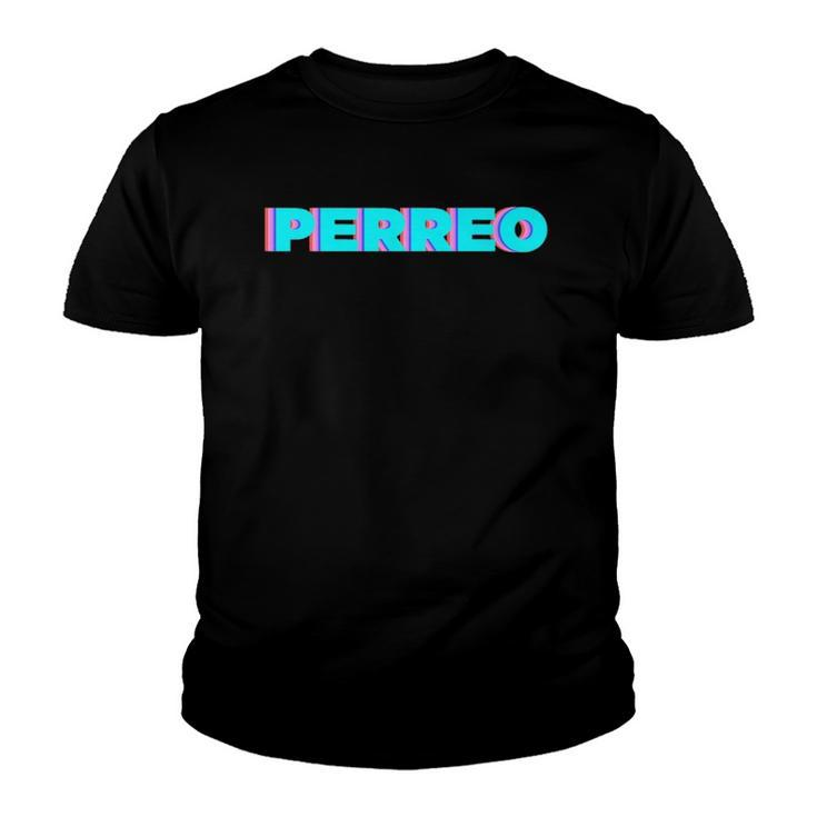 Perreo Vintage Dance And Party Music  Youth T-shirt