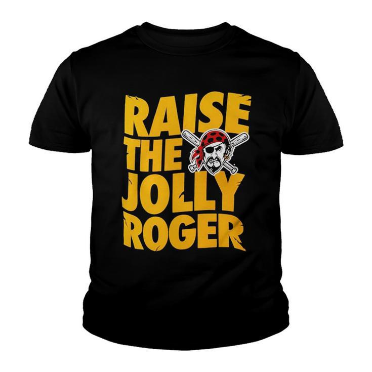 Pirates Raise The Jolly Roger Youth T-shirt