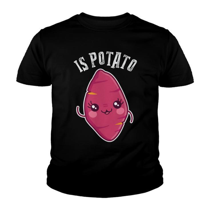 Potato Funny Late Night Television Youth T-shirt
