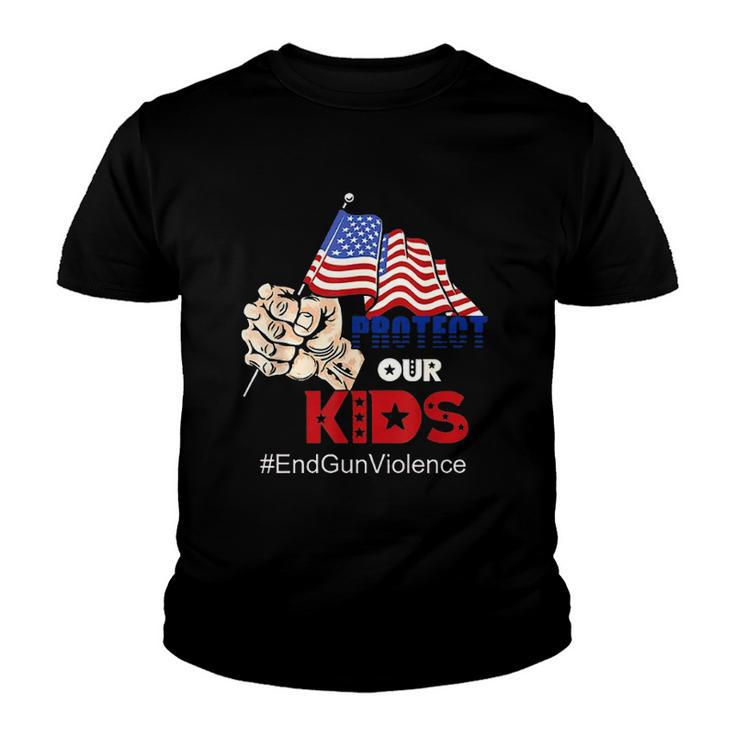 Protect Kids Not Guns  End Gun Violence Pray For Texas Uvalde Youth T-shirt