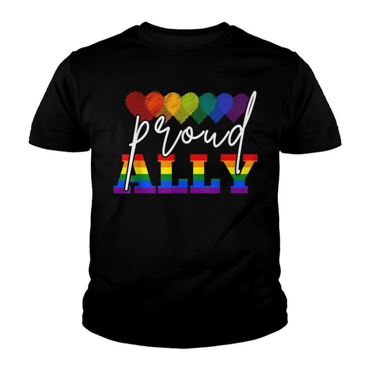 Proud Ally Ill Be There For You Lgbt  Youth T-shirt
