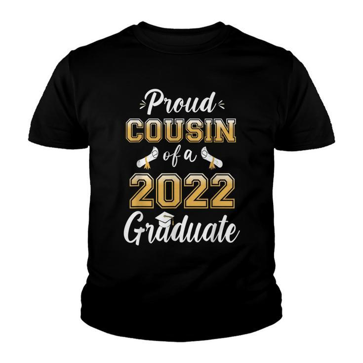 Proud Cousin Of A Class Of 2022 Graduate Senior Graduation  Youth T-shirt