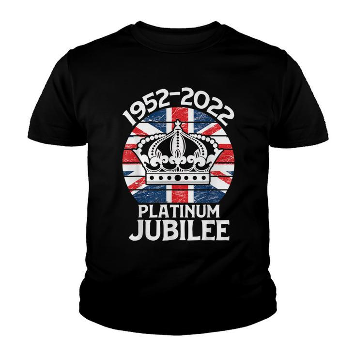 Queens Platinum Jubilee 2022 British Platinum Jubilee  Youth T-shirt
