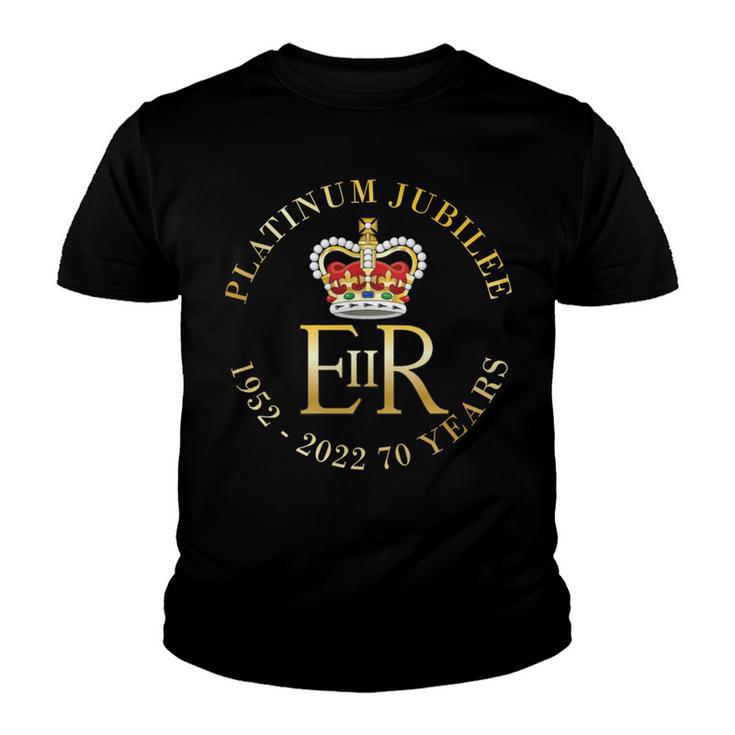 Queens Platinum Jubilee V2 Youth T-shirt