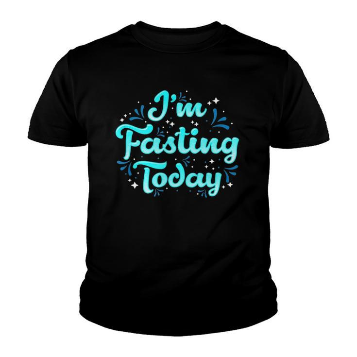 Religious Lent Rammadan Yom Kippur Or Weight Loss Fasting Youth T-shirt