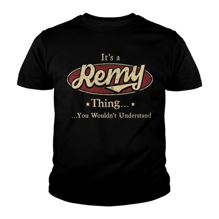 Remy Shirt Personalized Name Gifts T Shirt Name Print T Shirts Shirts With Name Remy Youth T-shirt