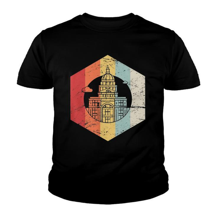 Retro State Capitol Building Austin Texas Youth T-shirt