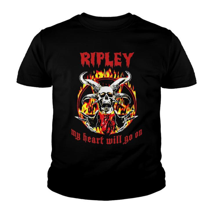 Ripley Name Gift   Ripley Name Halloween Gift Youth T-shirt