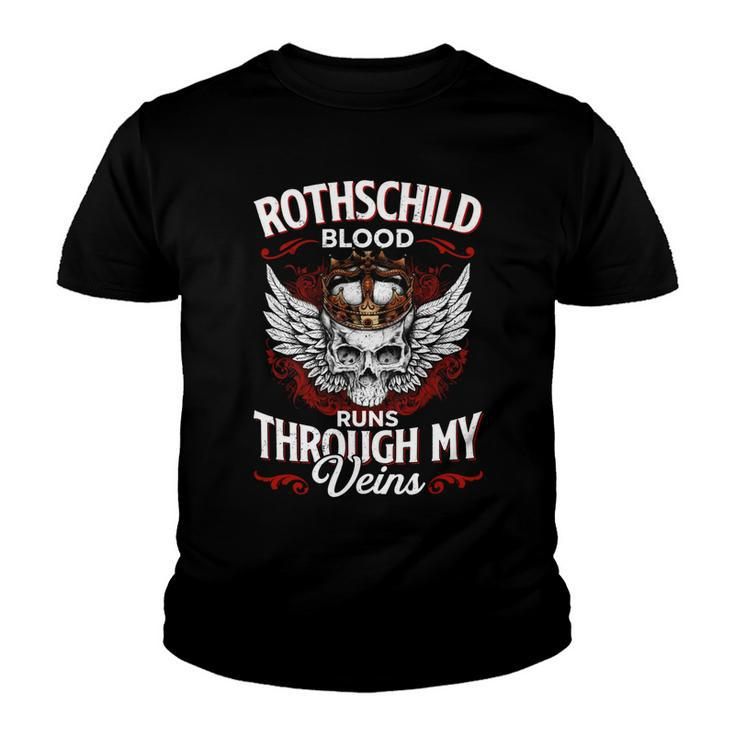 Rothschild Blood Runs Through My Veins Name Youth T-shirt