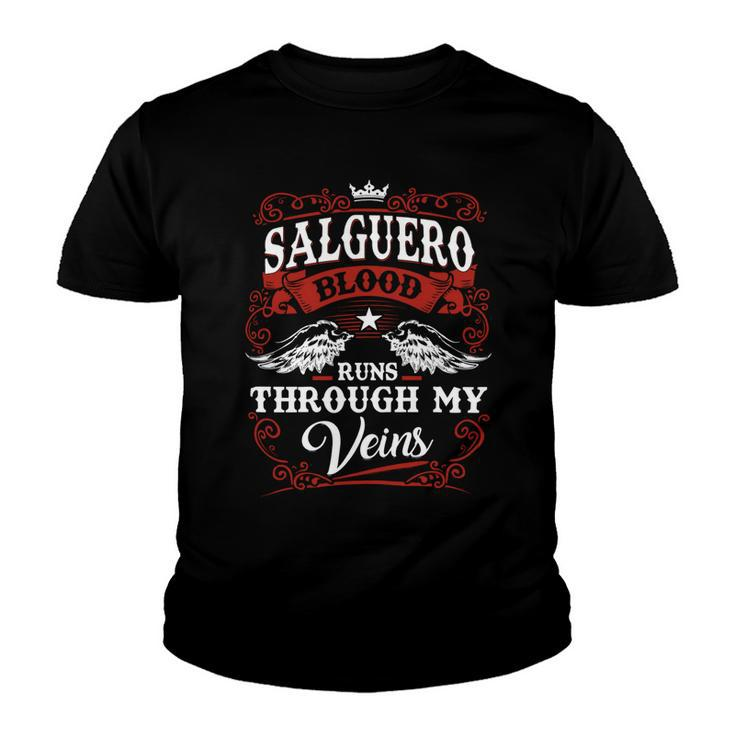 Salguero Name Shirt Salguero Family Name Youth T-shirt