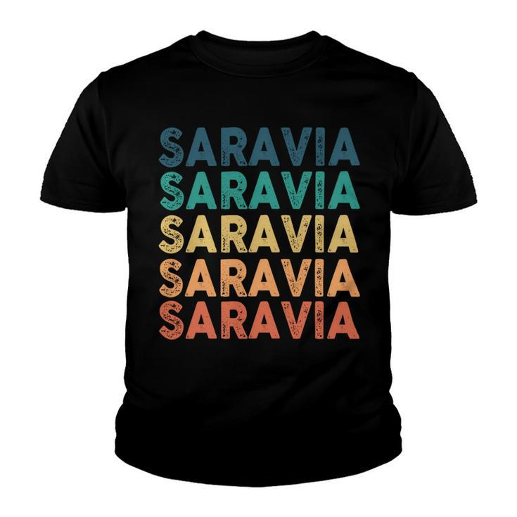 Saravia Name Shirt Saravia Family Name V3 Youth T-shirt