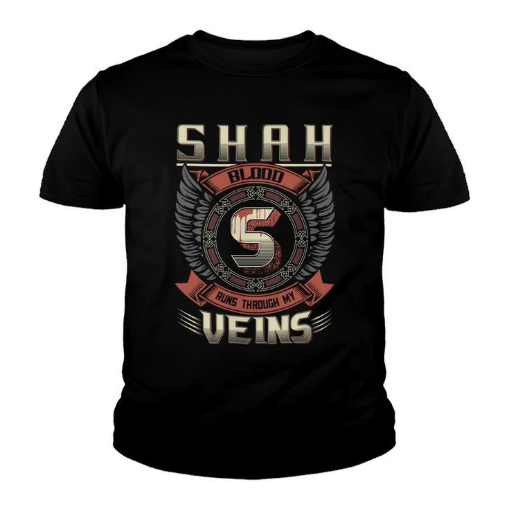 Shah Blood  Run Through My Veins Name V5 Youth T-shirt