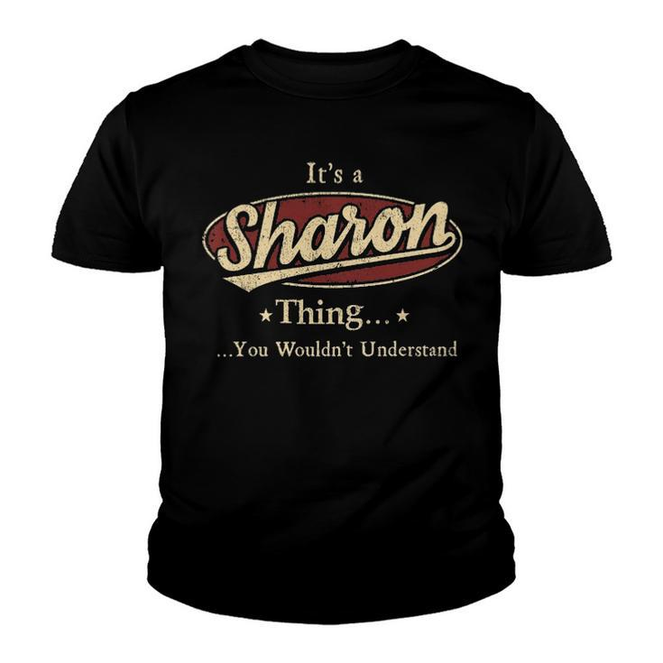 Sharon Shirt Personalized Name Gifts T Shirt Name Print T Shirts Shirts With Name Sharon Youth T-shirt