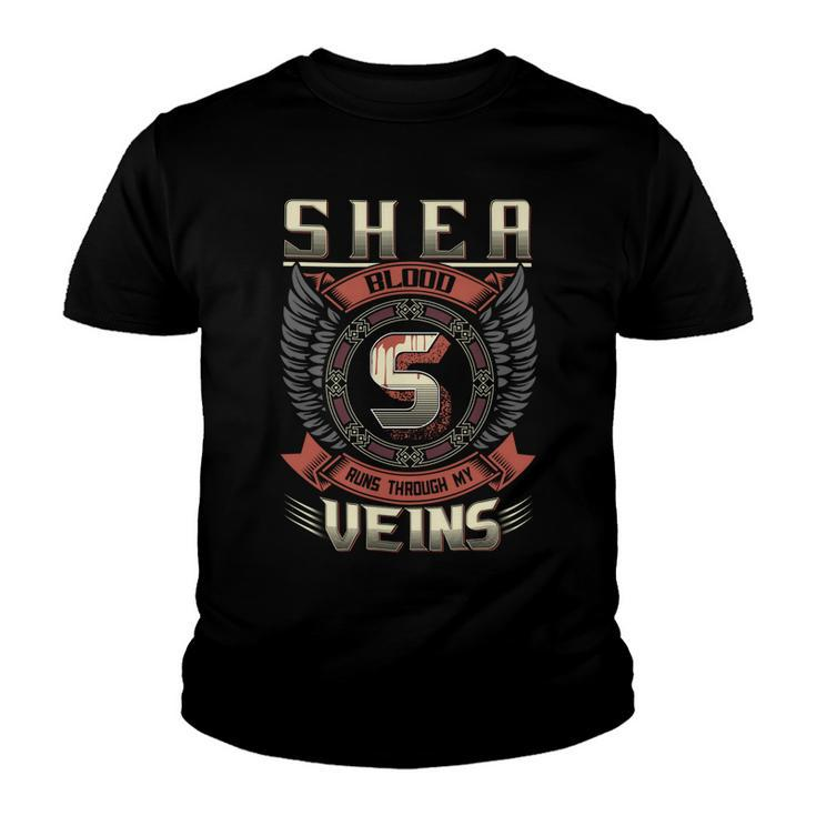 Shea Blood  Run Through My Veins Name V4 Youth T-shirt