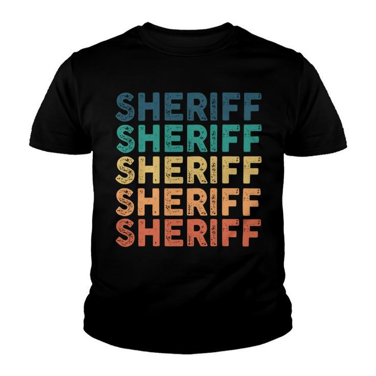 Sheriff Name Shirt Sheriff Family Name Youth T-shirt