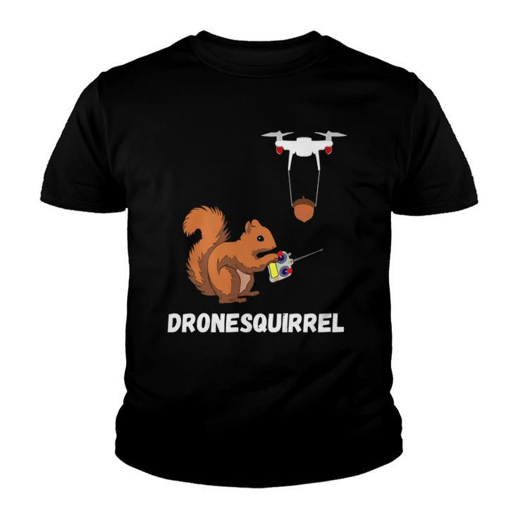 Squirrel Drone Pilot Quadcopter Operators Rodent Fpv Drones  Youth T-shirt
